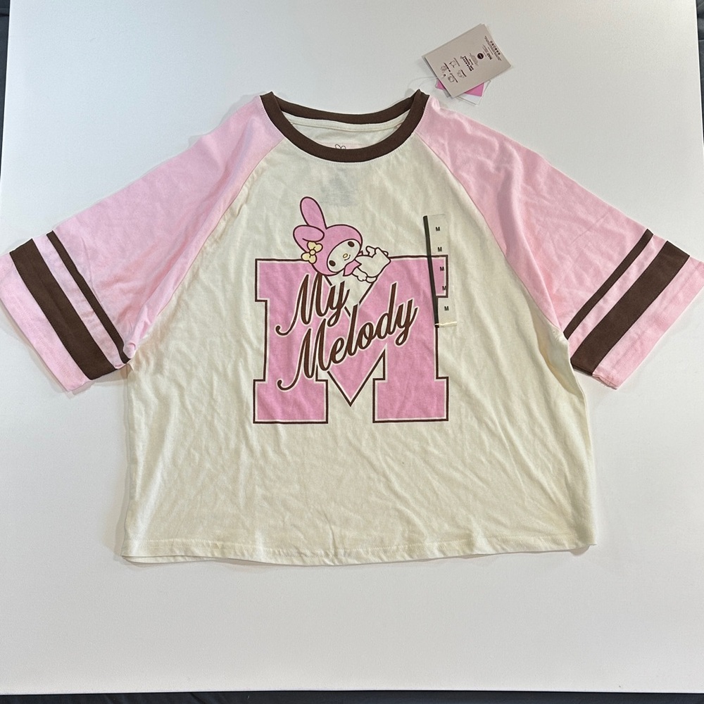 My Melody by Sanrio Graphic Shirt NWT Size M